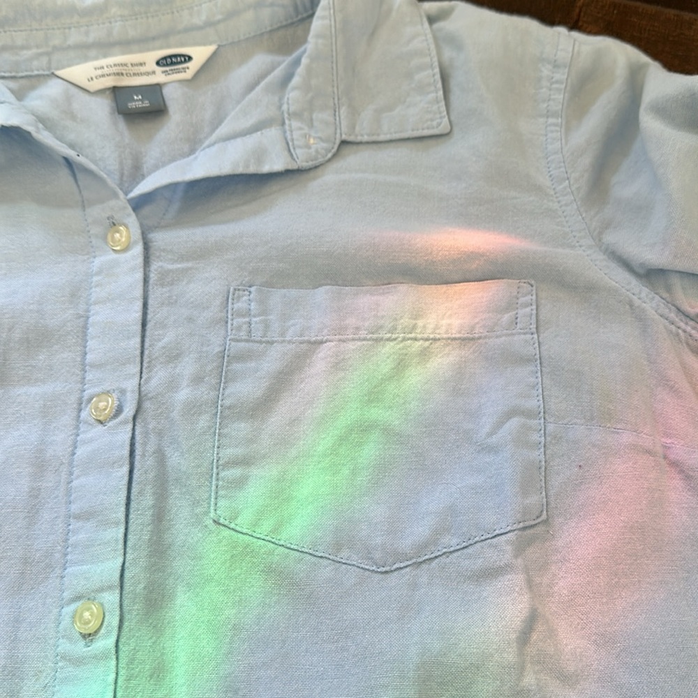 Cotton Button Down - Picture 4 of 6